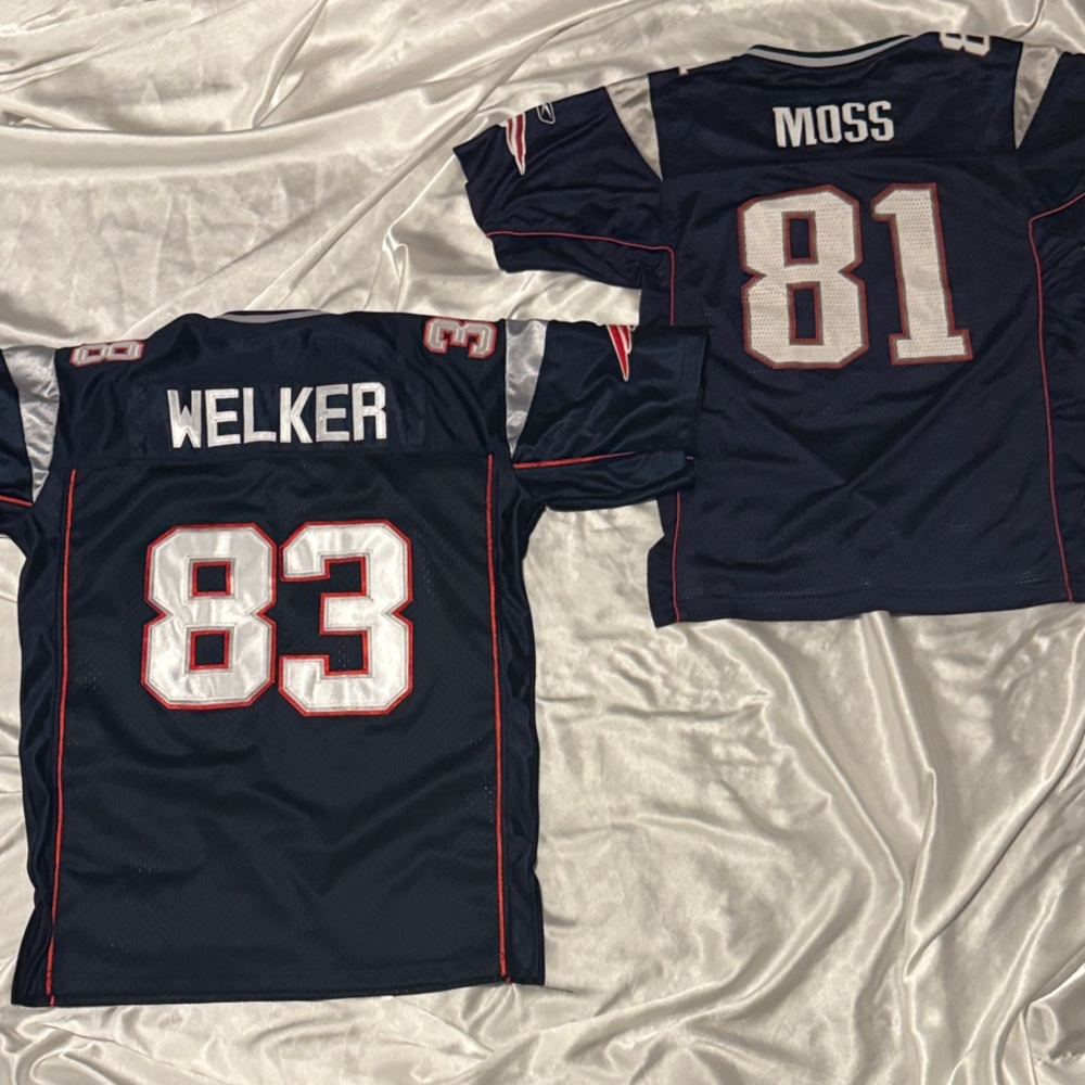 Women's Navy Blue Patriots Jerseys (2) - Picture 2 of 2